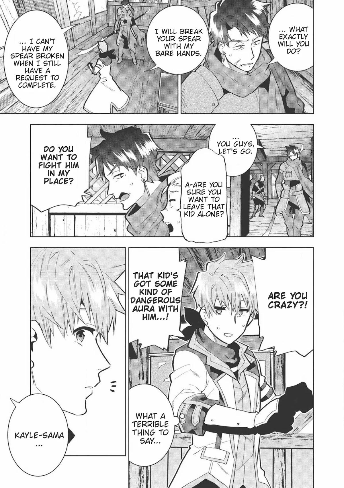 Seikenshi-sama no Maken-chan Chapter 3 page 9 - Chapter 3