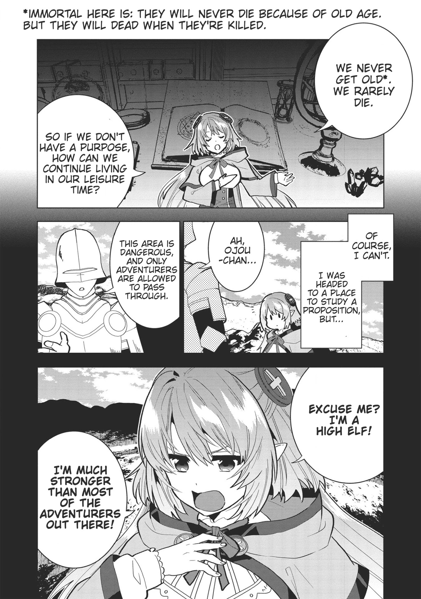 Seikenshi-sama no Maken-chan Chapter 5 page 4 - Chapter 5