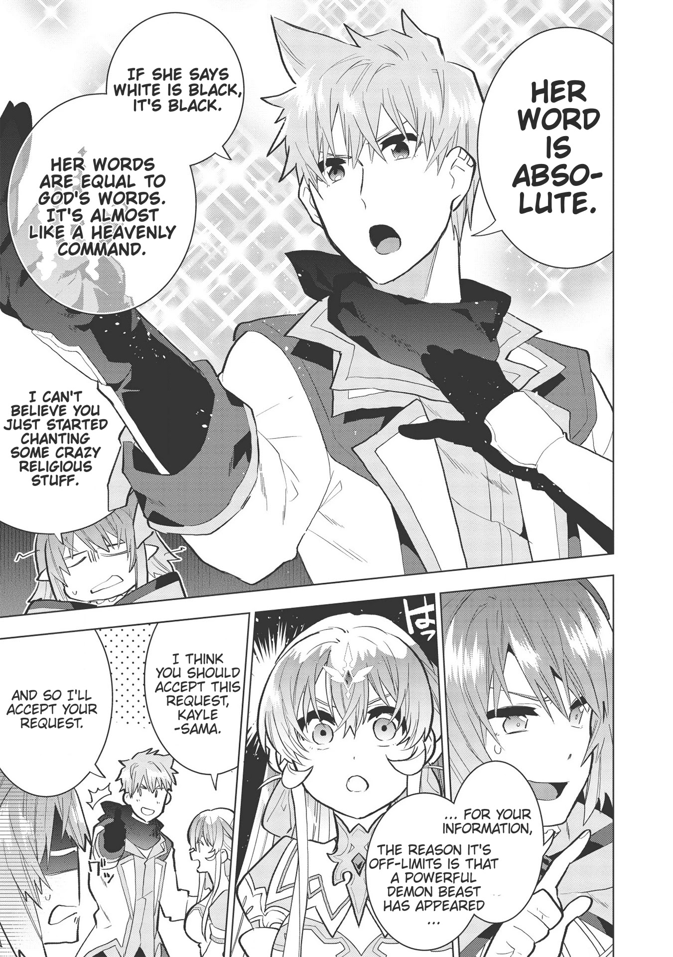 Seikenshi-sama no Maken-chan Chapter 5 page 9 - Chapter 5