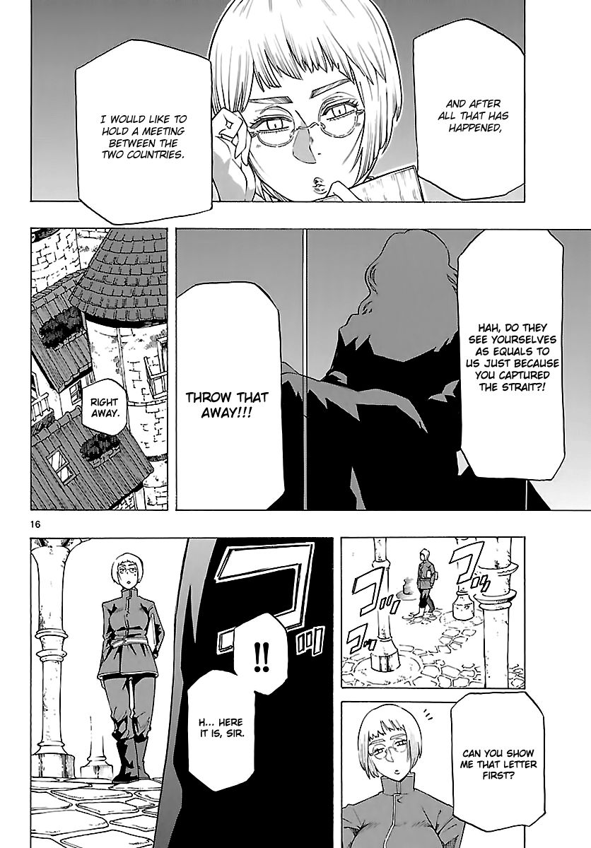 Seiketsu no Haguruma Chapter 26 page 15 - Chapter 26 : Kodo's Declaration of War