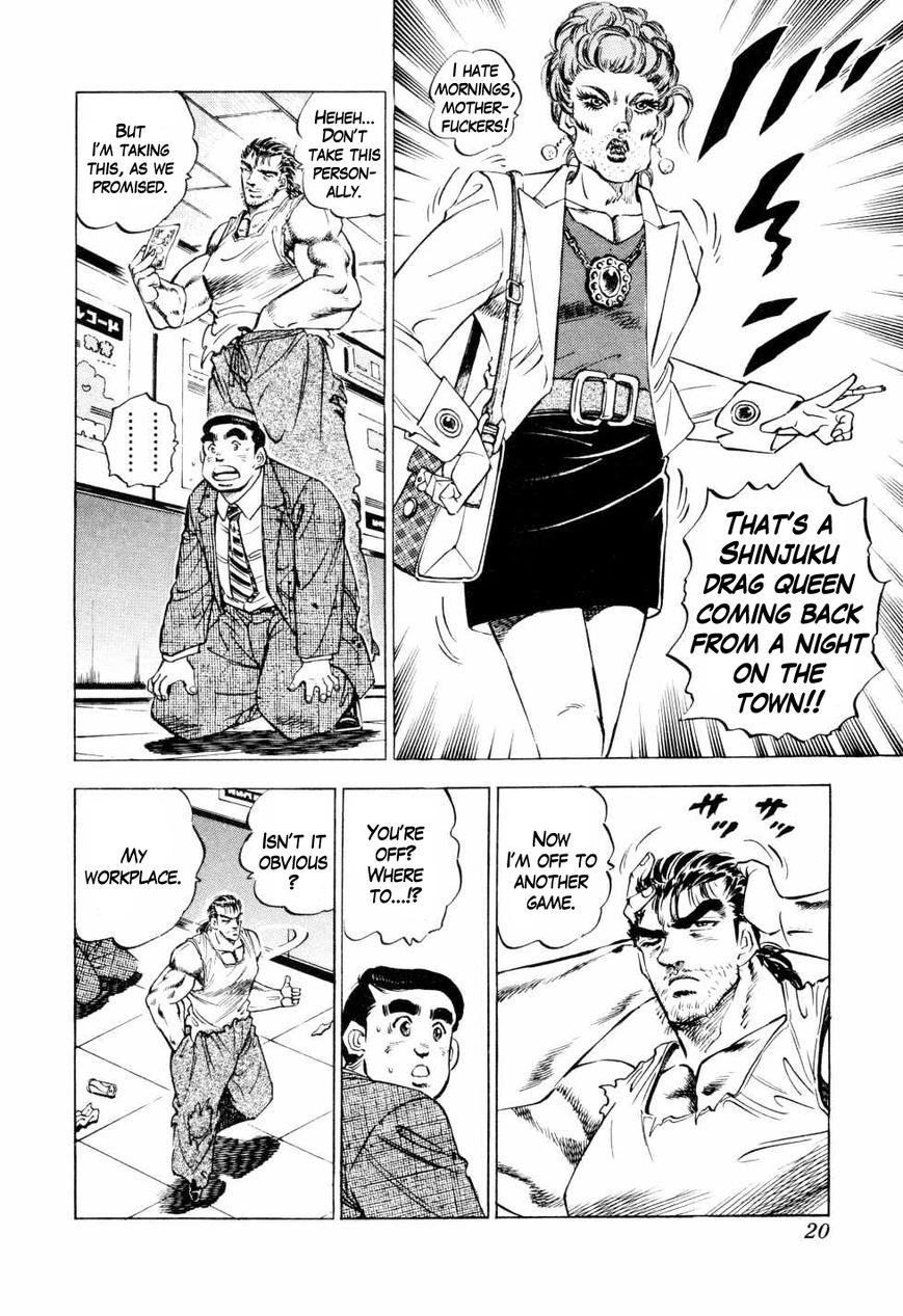 Seikimatsu Bakurouden Saga Chapter 1 page 19 - Chapter 1 : The Underground Casino of Kabukicho
