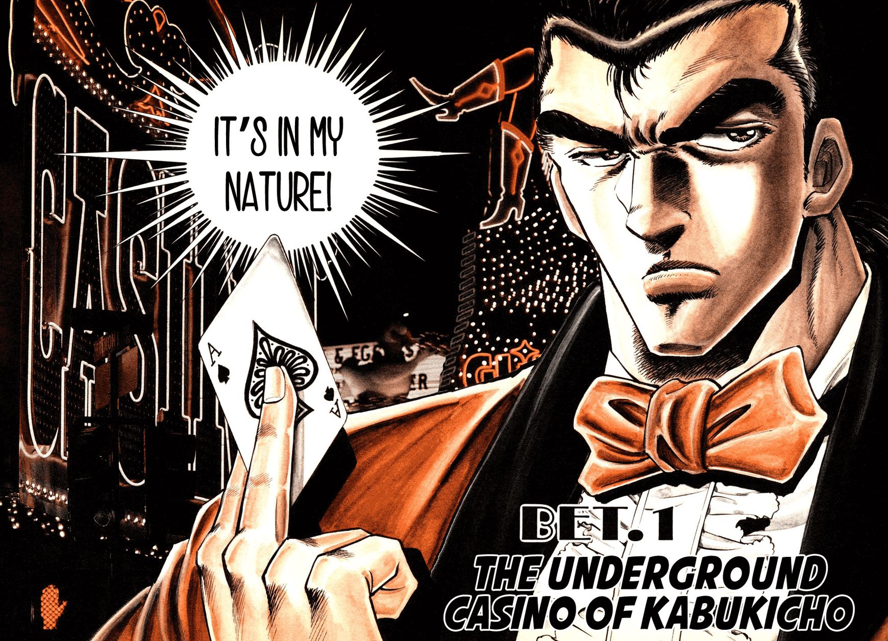 Seikimatsu Bakurouden Saga Chapter 1 page 4 - Chapter 1 : The Underground Casino of Kabukicho