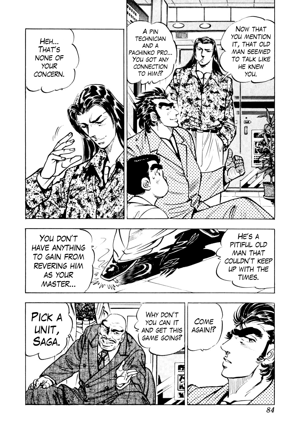 Seikimatsu Bakurouden Saga Chapter 11 page 3 - Chapter 11: The Vagrant Genius Pachinko Player, Part 4
