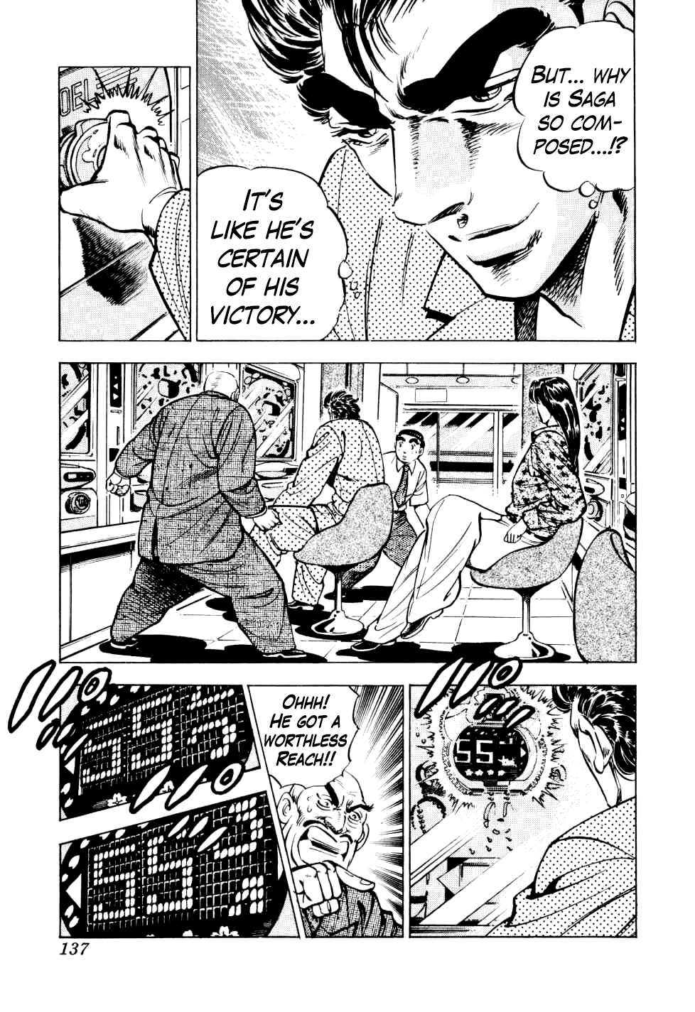 Seikimatsu Bakurouden Saga Chapter 13 page 5 - Chapter 13: The Vagrant Genius Pachinko Player, Part 6