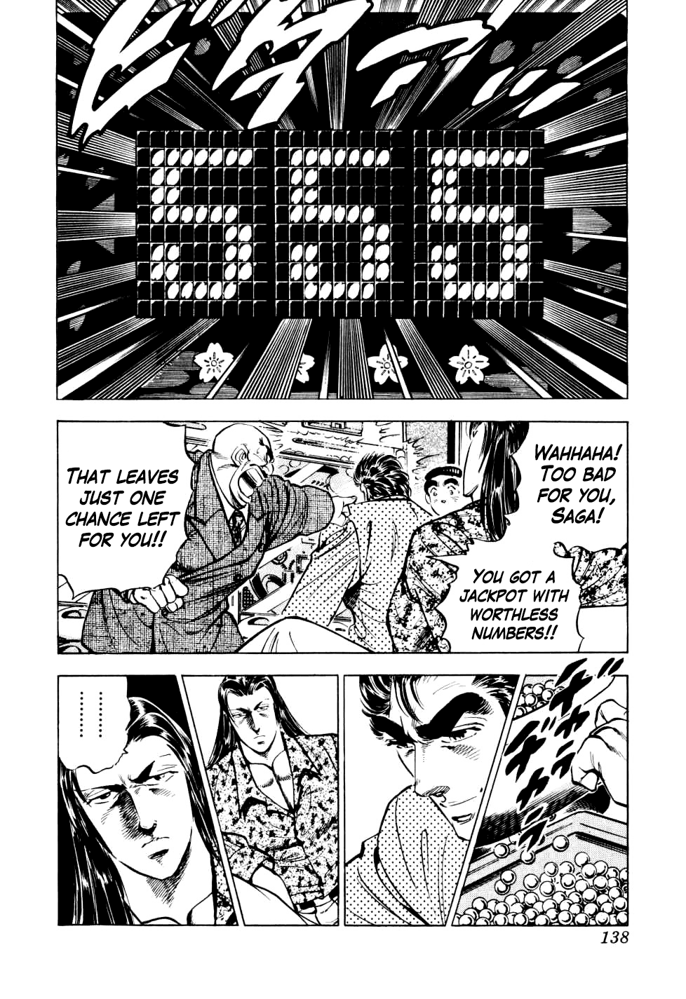 Seikimatsu Bakurouden Saga Chapter 13 page 6 - Chapter 13: The Vagrant Genius Pachinko Player, Part 6
