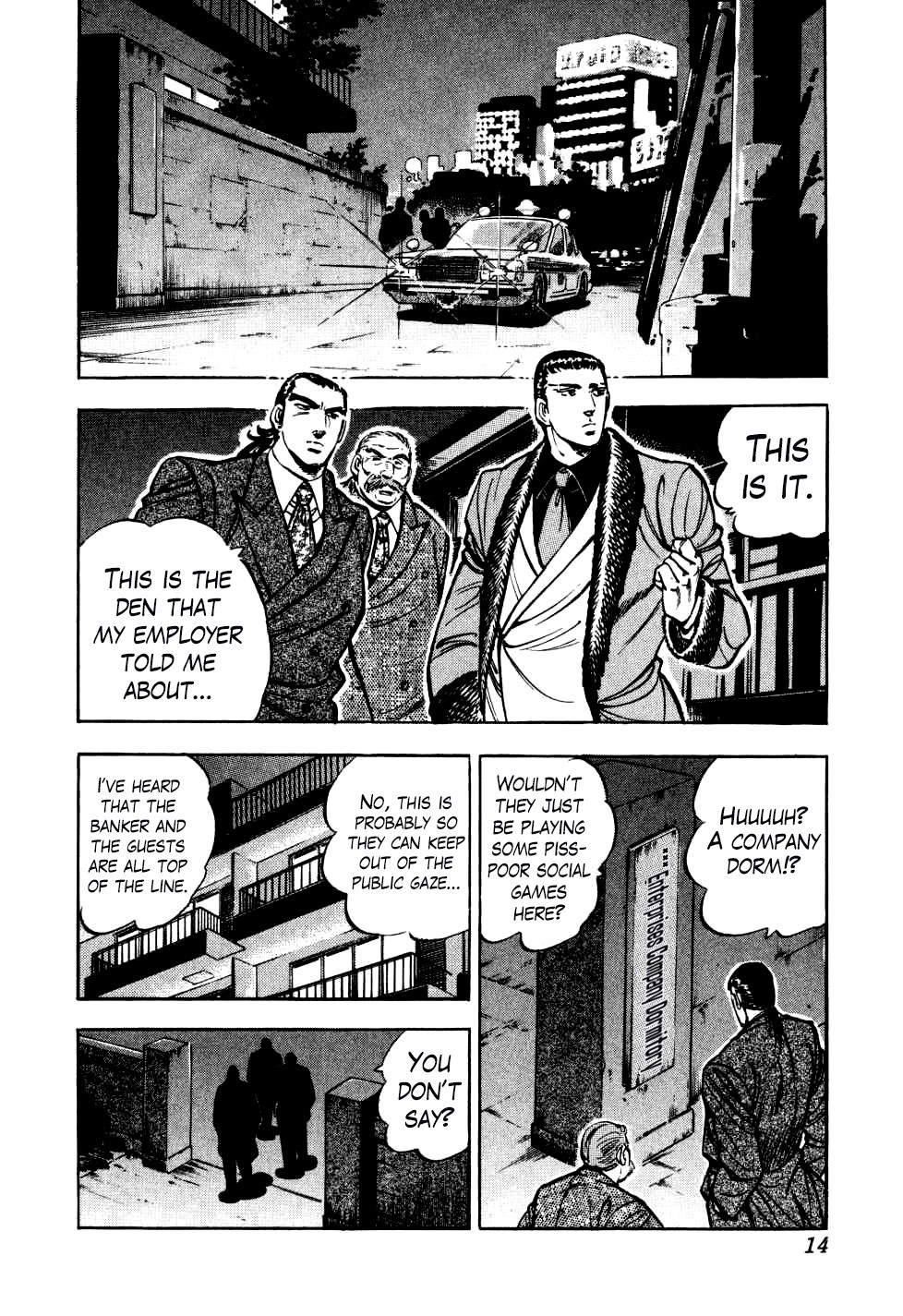 Seikimatsu Bakurouden Saga Chapter 16 page 14 - Chapter 16: The Great Tehonbiki Gamble, Part 3