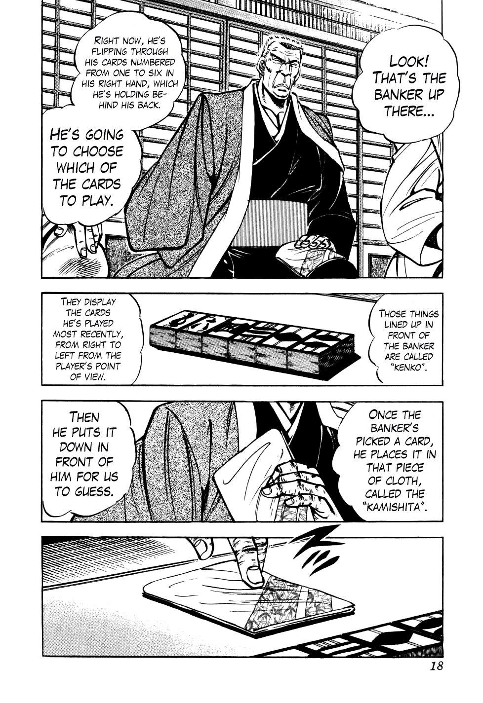 Seikimatsu Bakurouden Saga Chapter 16 page 18 - Chapter 16: The Great Tehonbiki Gamble, Part 3