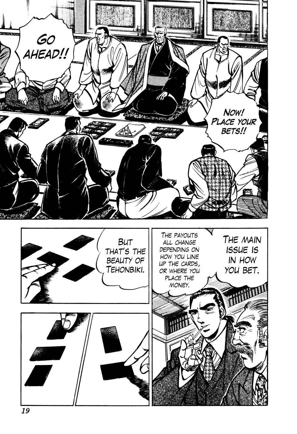 Seikimatsu Bakurouden Saga Chapter 16 page 19 - Chapter 16: The Great Tehonbiki Gamble, Part 3