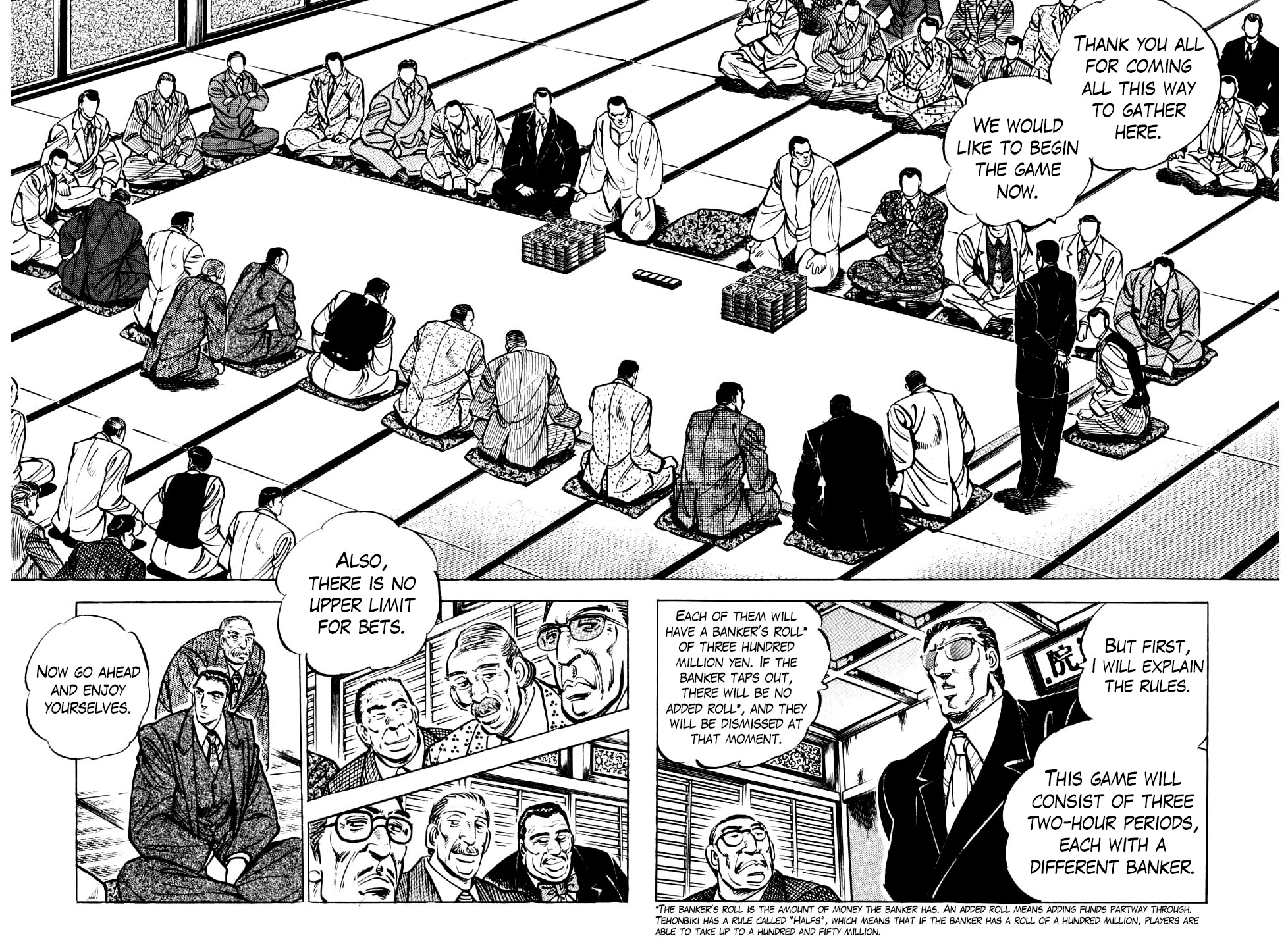 Seikimatsu Bakurouden Saga Chapter 18 page 8 - Chapter 18: The Great Tehonbiki Gamble, Part 5
