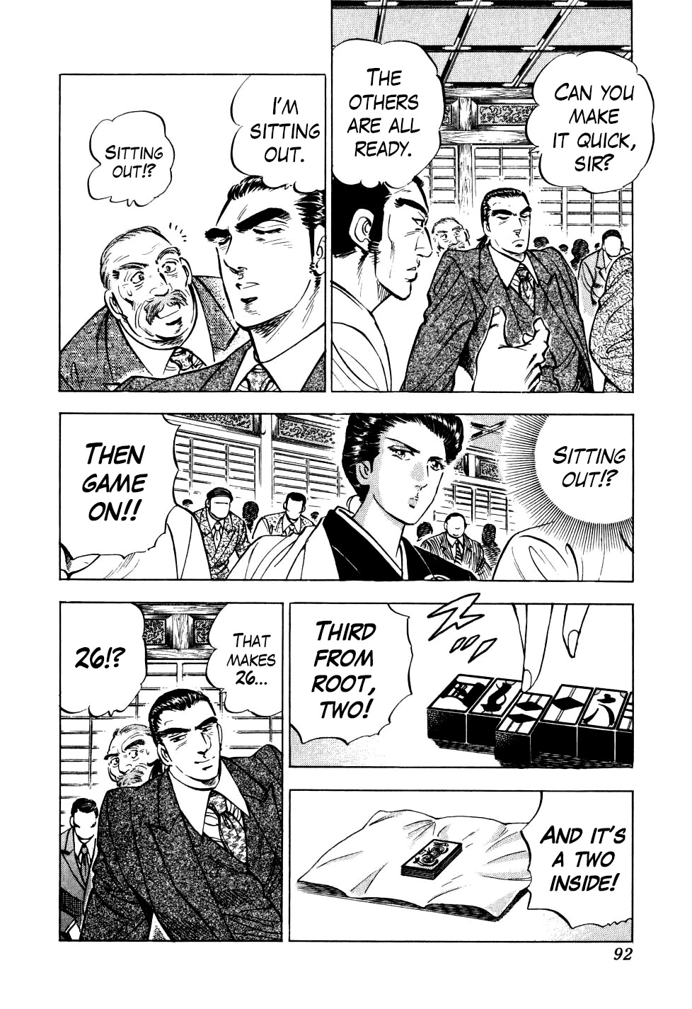 Seikimatsu Bakurouden Saga Chapter 19 page 12 - Chapter 19: The Great Tehonbiki Gamble, Part 6