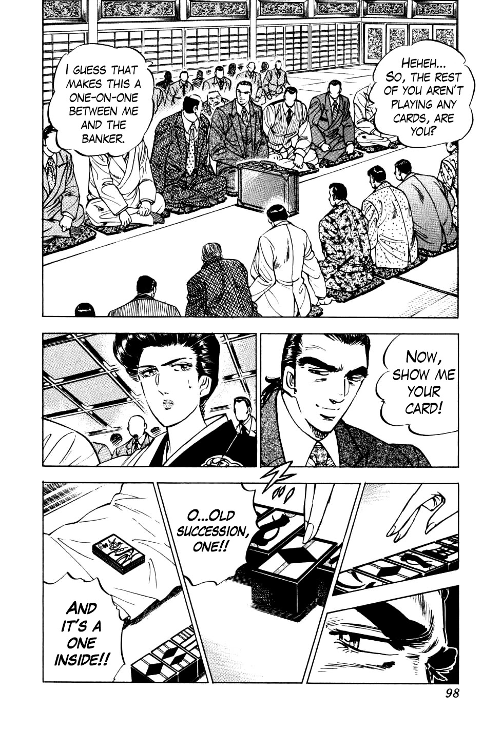 Seikimatsu Bakurouden Saga Chapter 19 page 18 - Chapter 19: The Great Tehonbiki Gamble, Part 6