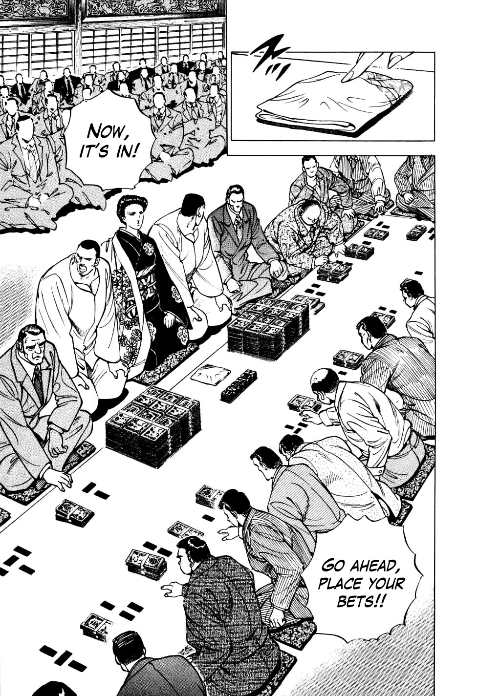 Seikimatsu Bakurouden Saga Chapter 19 page 3 - Chapter 19: The Great Tehonbiki Gamble, Part 6
