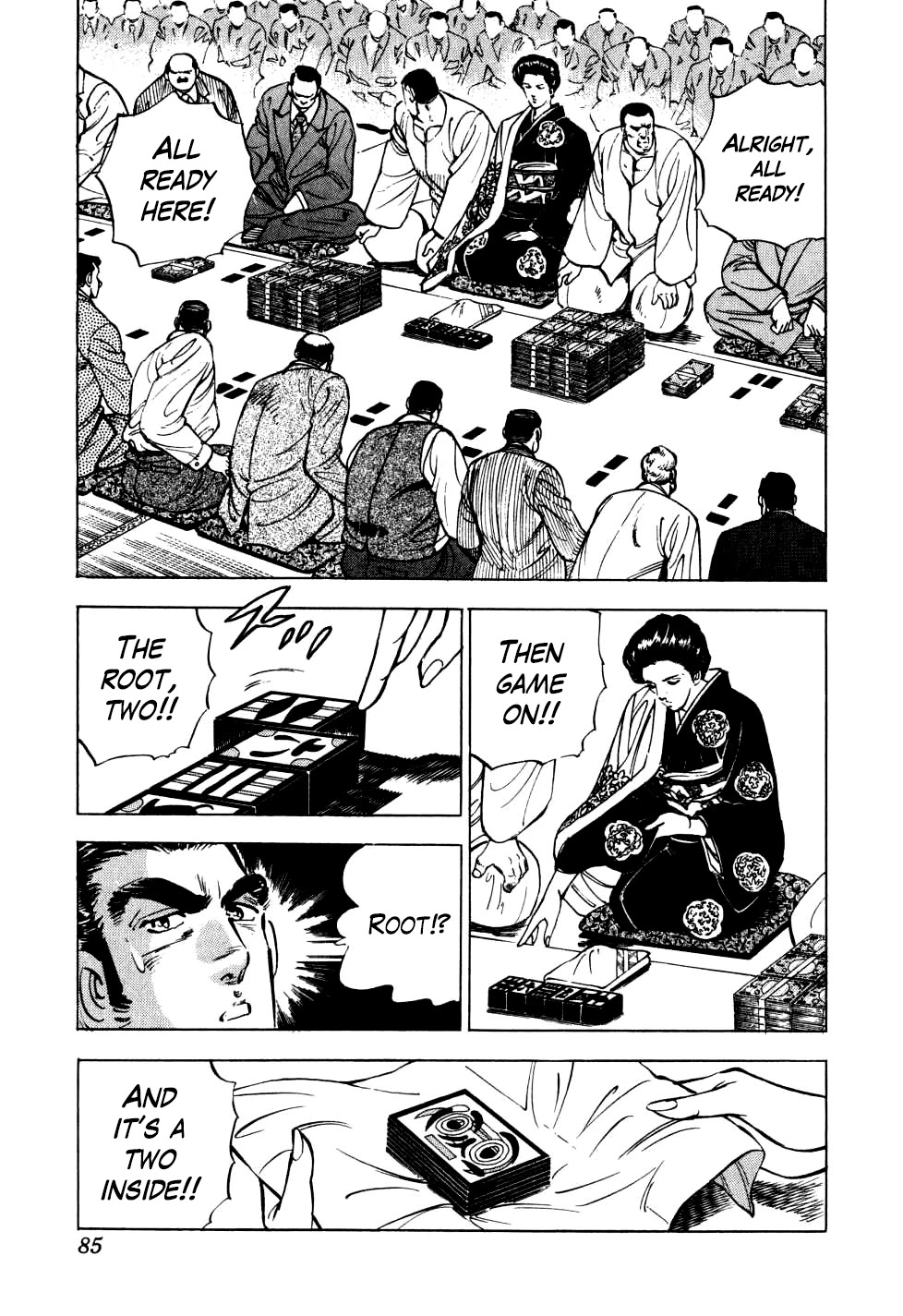 Seikimatsu Bakurouden Saga Chapter 19 page 5 - Chapter 19: The Great Tehonbiki Gamble, Part 6