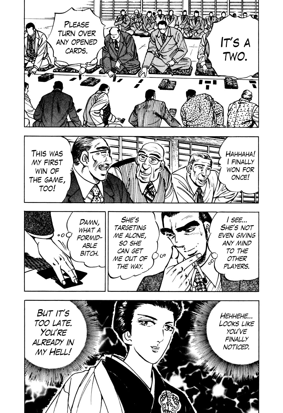 Seikimatsu Bakurouden Saga Chapter 19 page 6 - Chapter 19: The Great Tehonbiki Gamble, Part 6