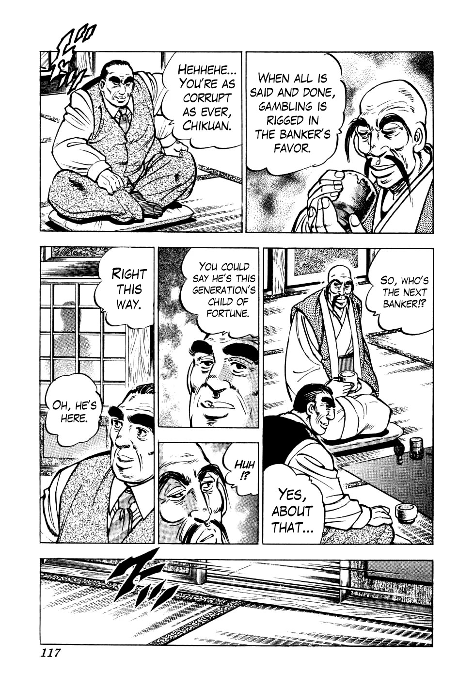 Seikimatsu Bakurouden Saga Chapter 20 page 11 - Chapter 20: The Great Tehonbiki Gamble, Part 7
