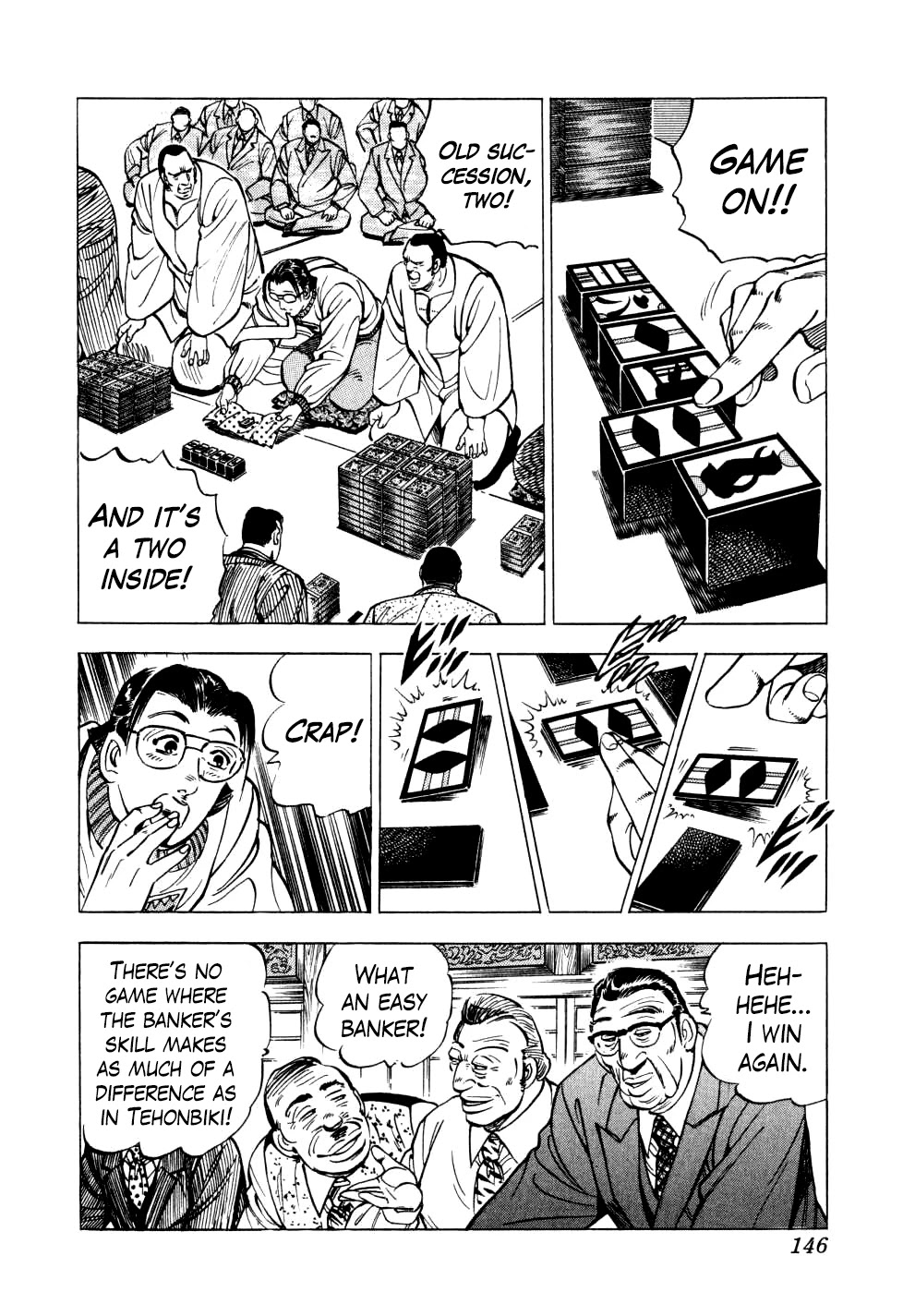 Seikimatsu Bakurouden Saga Chapter 21 page 14 - Chapter 21: The Great Tehonbiki Gamble, Part 8