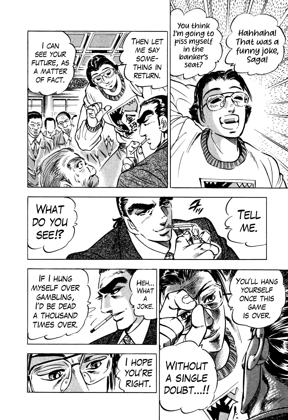 Seikimatsu Bakurouden Saga Chapter 22 page 4 - Chapter 22: The Great Tehonbiki Gamble, Part 9