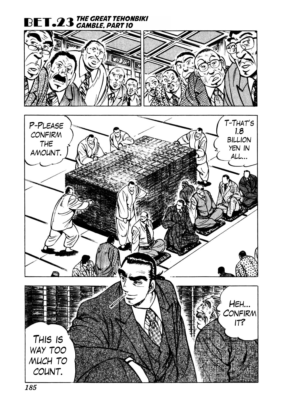 Seikimatsu Bakurouden Saga Chapter 23 page 1 - Chapter 23: The Great Tehonbiki Gamble, Part 10