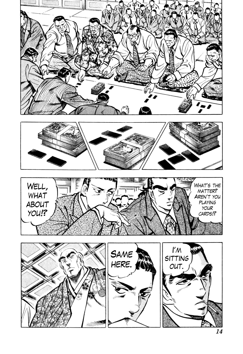 Seikimatsu Bakurouden Saga Chapter 24 page 13 - Chapter 24: The Great Tehonbiki Gamble, Part 11