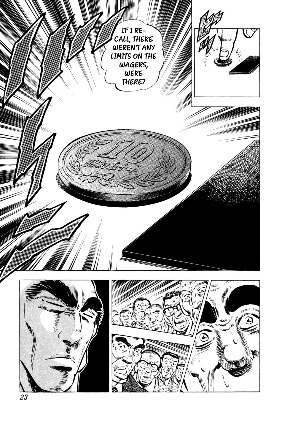 Seikimatsu Bakurouden Saga Chapter 24 page 22 - Chapter 24: The Great Tehonbiki Gamble, Part 11