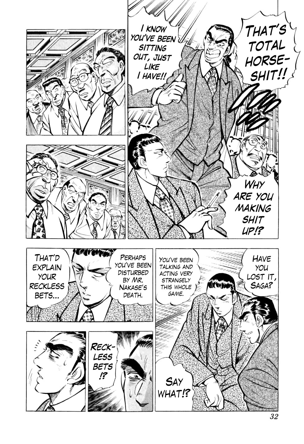 Seikimatsu Bakurouden Saga Chapter 25 page 5 - Chapter 25: The Great Tehonbiki Gamble, Part 12