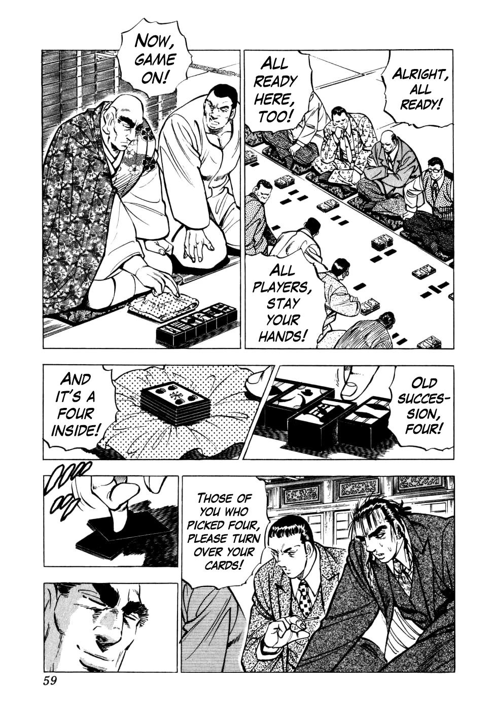 Seikimatsu Bakurouden Saga Chapter 26 page 8 - Chapter 26: The Great Tehonbiki Gamble, Part 13