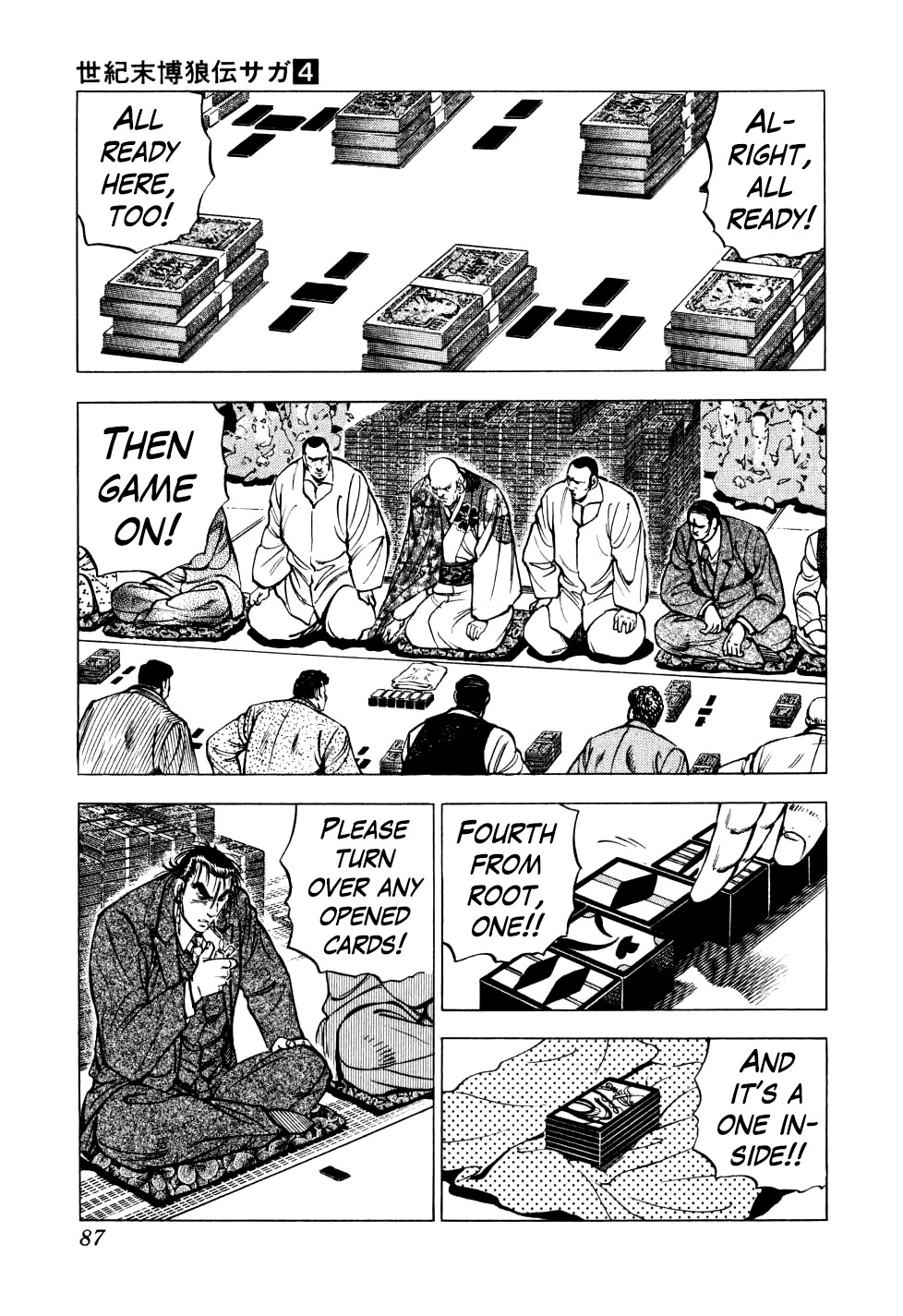 Seikimatsu Bakurouden Saga Chapter 27 page 10 - Chapter 27: The Great Tehonbiki Gamble, Part 14