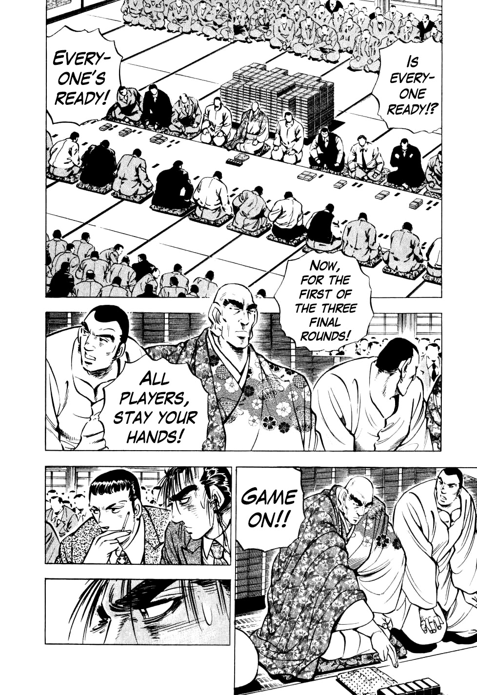 Seikimatsu Bakurouden Saga Chapter 27 page 3 - Chapter 27: The Great Tehonbiki Gamble, Part 14