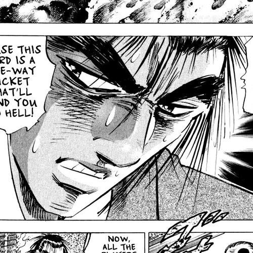 Seikimatsu Bakurouden Saga Chapter 28: The Great Tehonbiki Gamble, Part 15 cover