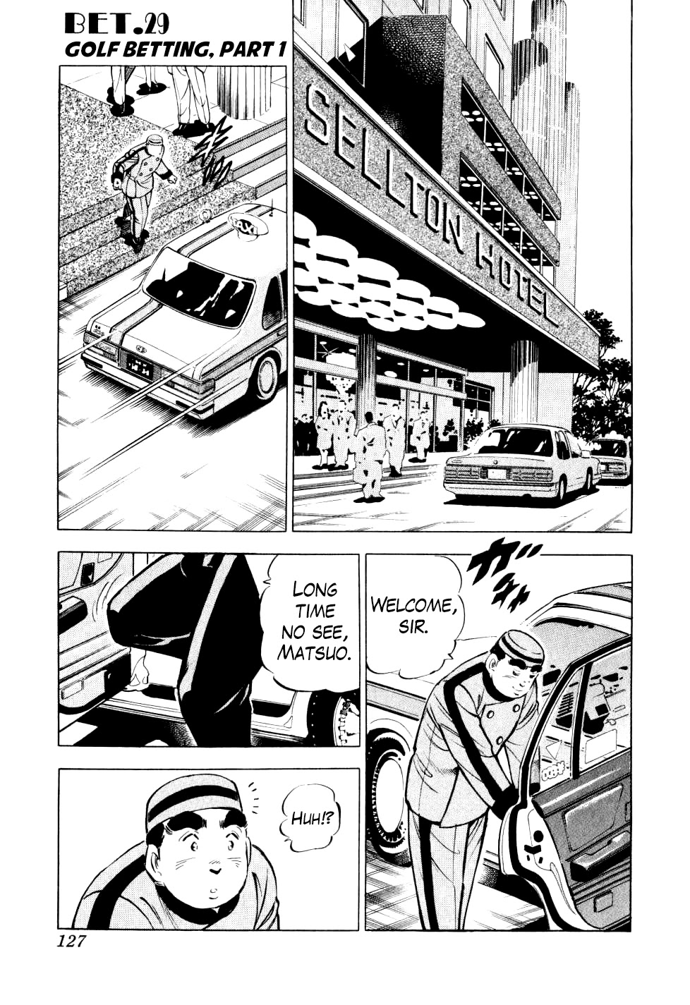 Seikimatsu Bakurouden Saga Chapter 29 page 1 - Chapter 29: Golf Betting, Part 1