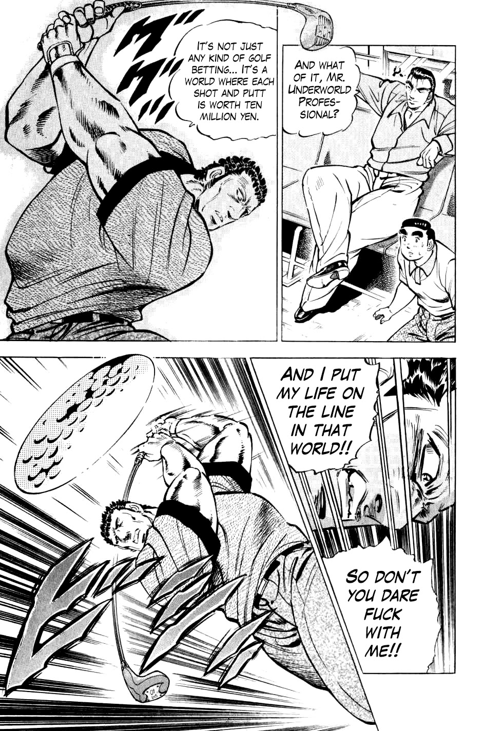 Seikimatsu Bakurouden Saga Chapter 29 page 15 - Chapter 29: Golf Betting, Part 1