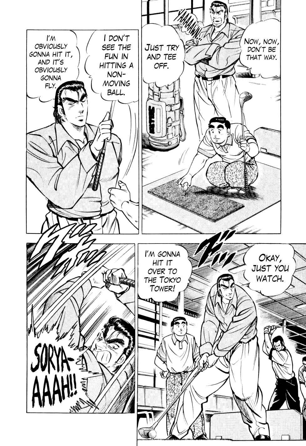 Seikimatsu Bakurouden Saga Chapter 29 page 6 - Chapter 29: Golf Betting, Part 1