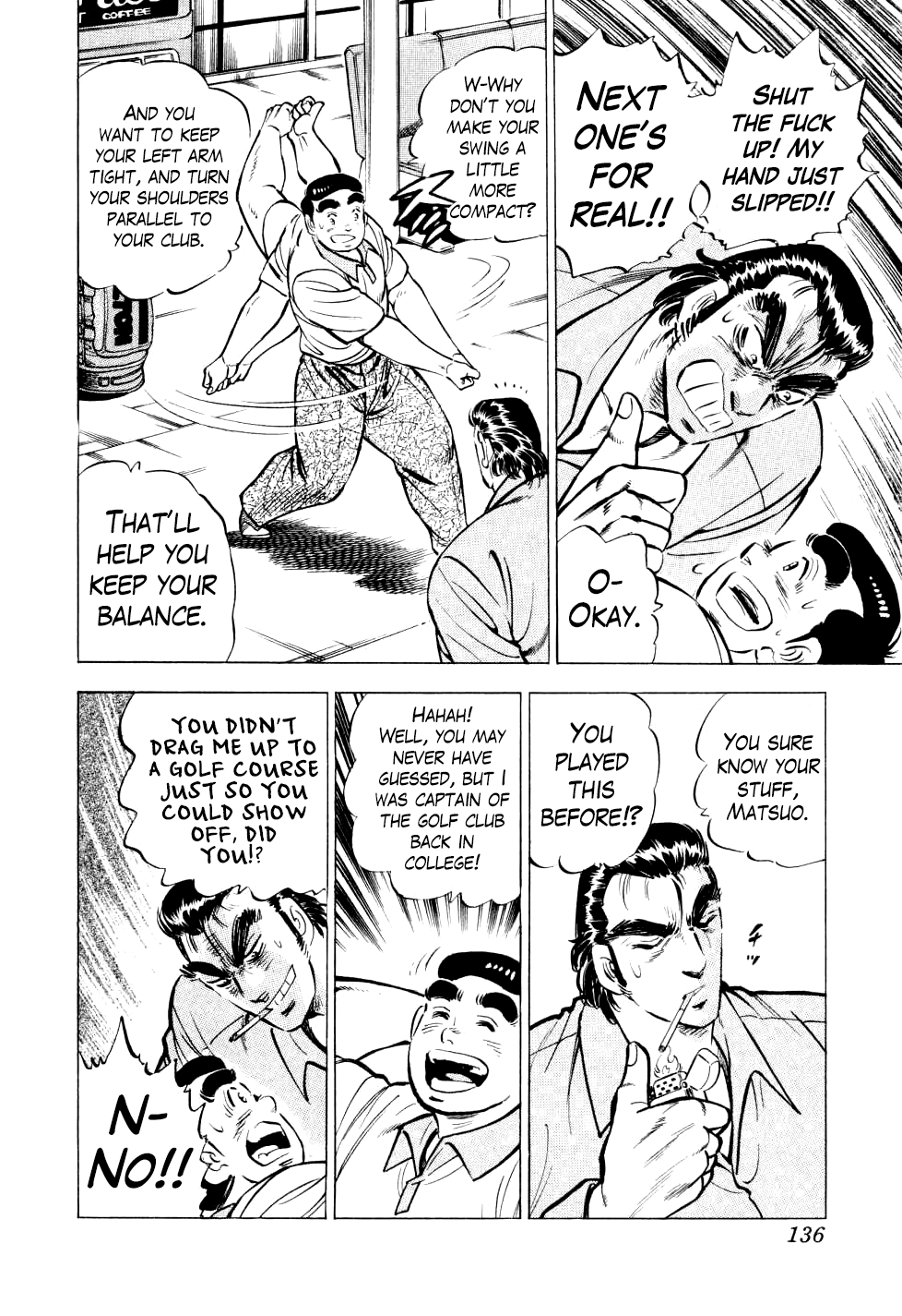 Seikimatsu Bakurouden Saga Chapter 29 page 8 - Chapter 29: Golf Betting, Part 1