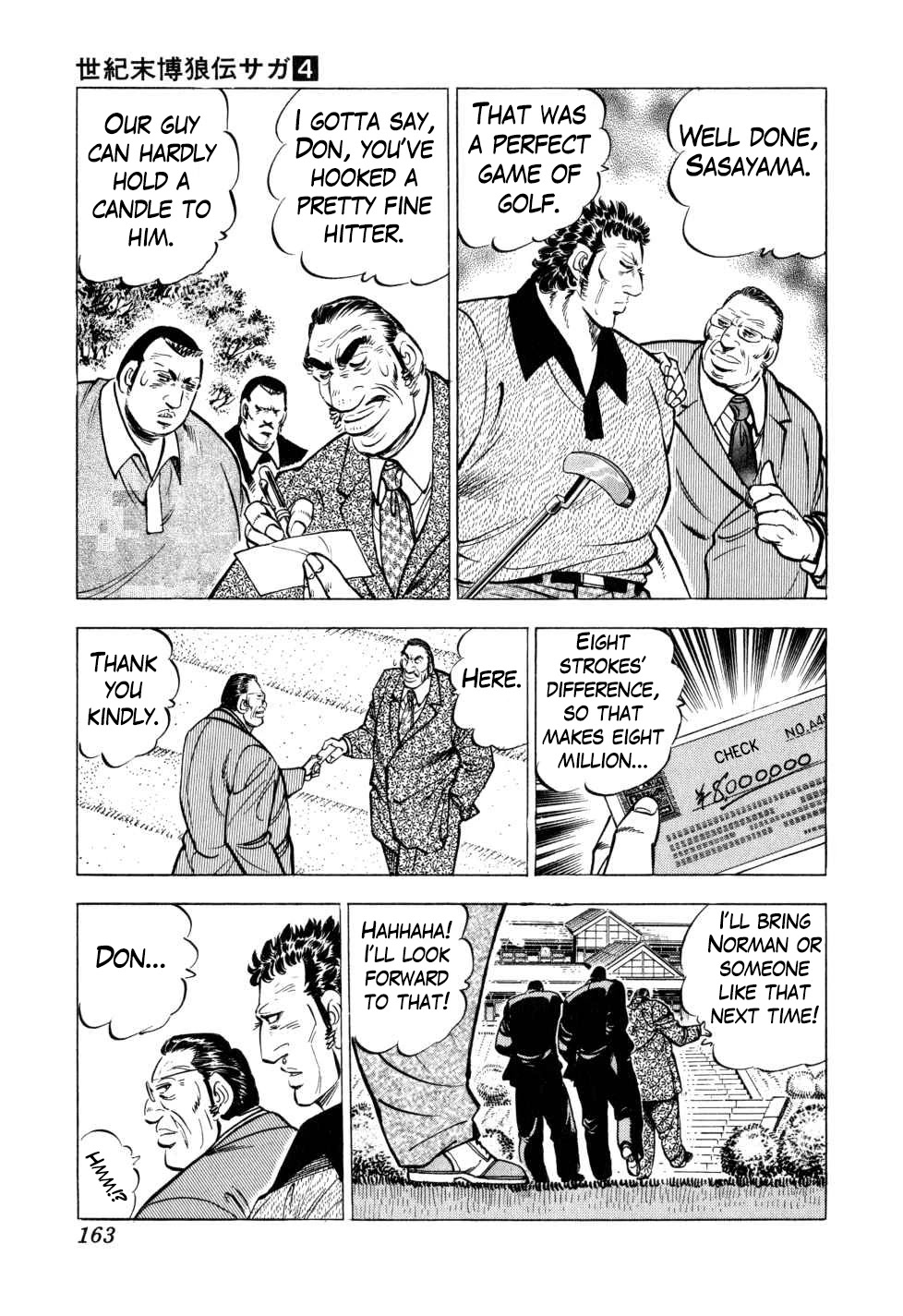 Seikimatsu Bakurouden Saga Chapter 30 page 11 - Chapter 30: Golf Betting, part 2