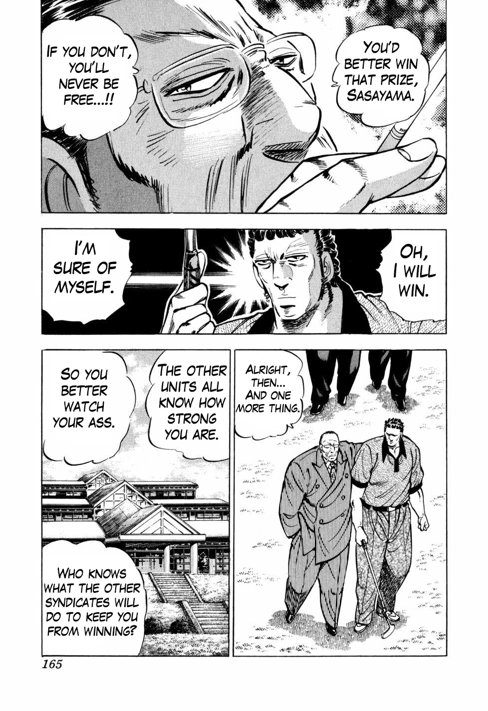 Seikimatsu Bakurouden Saga Chapter 30 page 13 - Chapter 30: Golf Betting, part 2