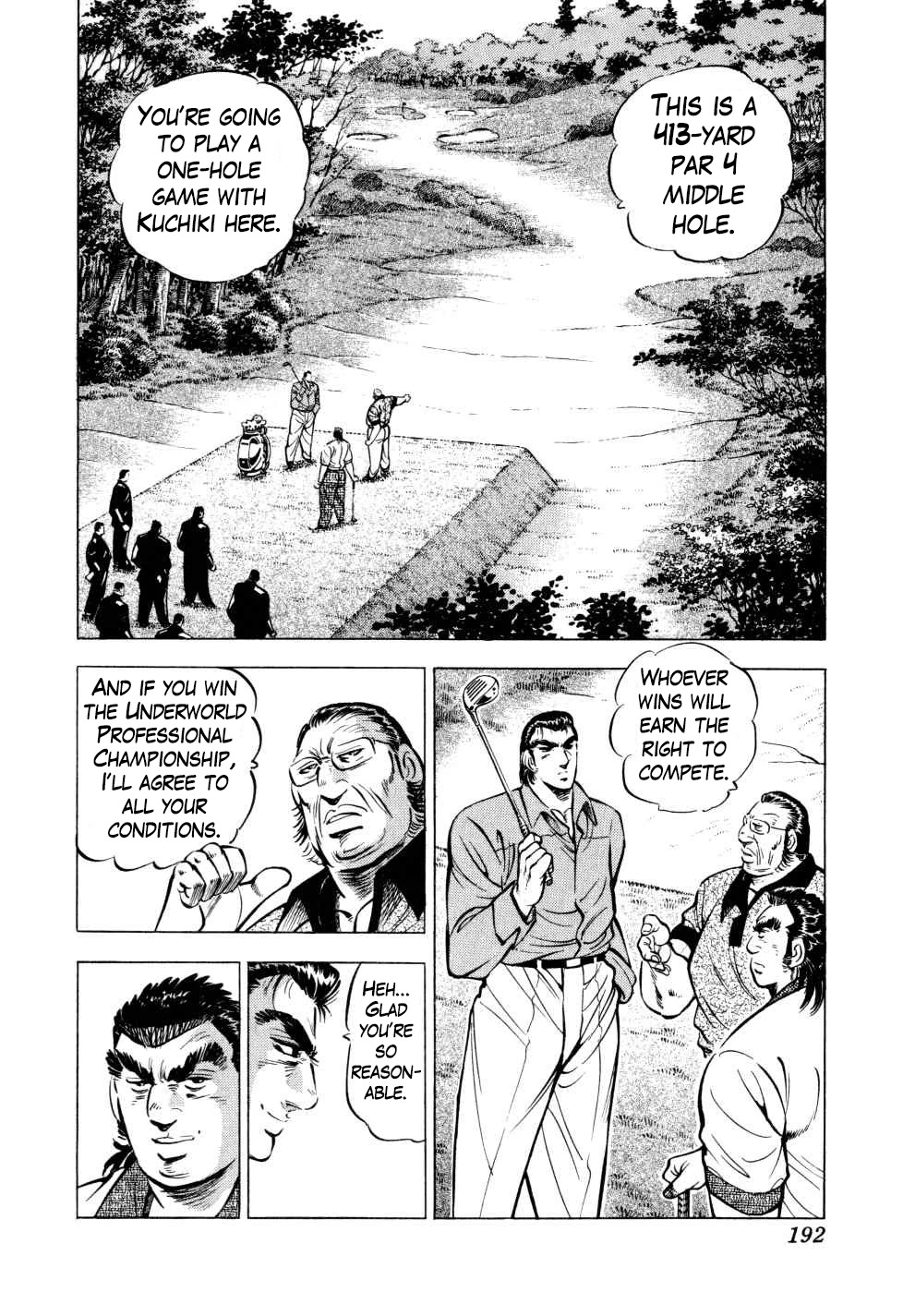 Seikimatsu Bakurouden Saga Chapter 31 page 14 - Chapter 31: Golf Betting, Part 3