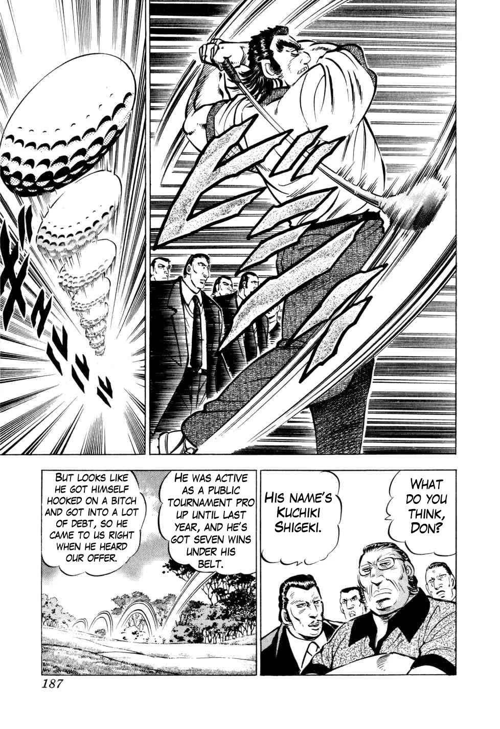 Seikimatsu Bakurouden Saga Chapter 31 page 9 - Chapter 31: Golf Betting, Part 3