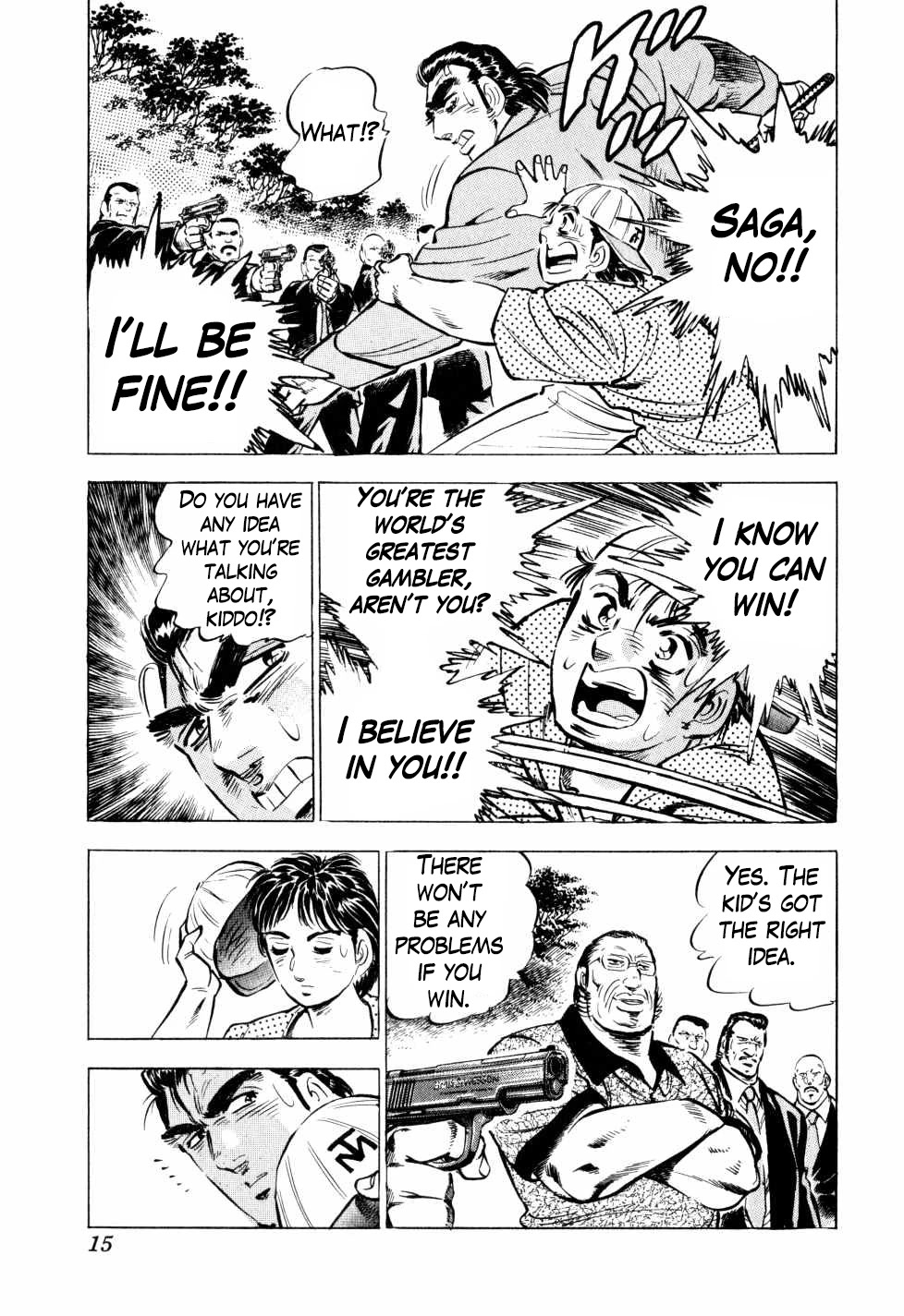 Seikimatsu Bakurouden Saga Chapter 32 page 14 - Chapter 32: Golf Betting, Part 4