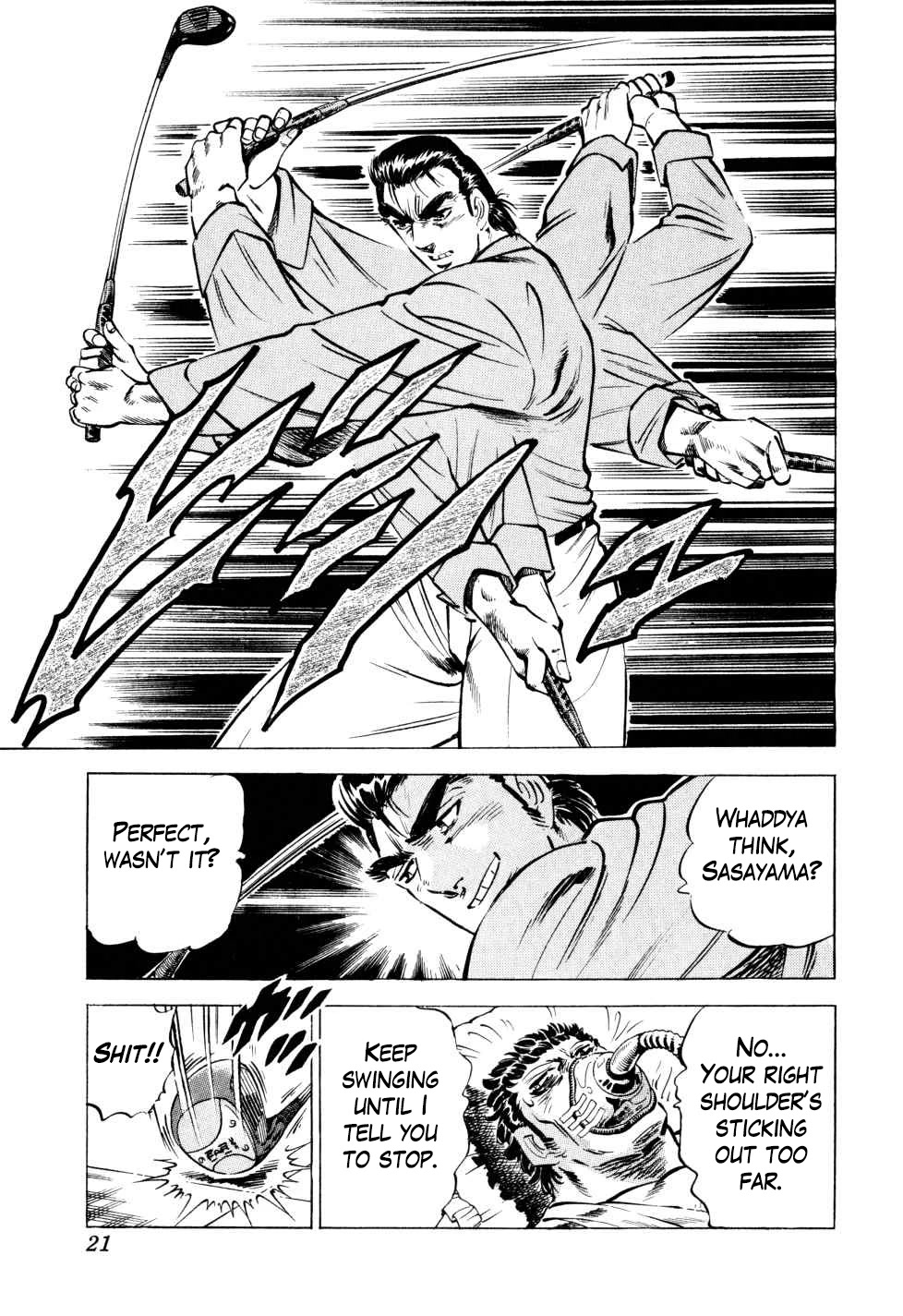 Seikimatsu Bakurouden Saga Chapter 32 page 20 - Chapter 32: Golf Betting, Part 4