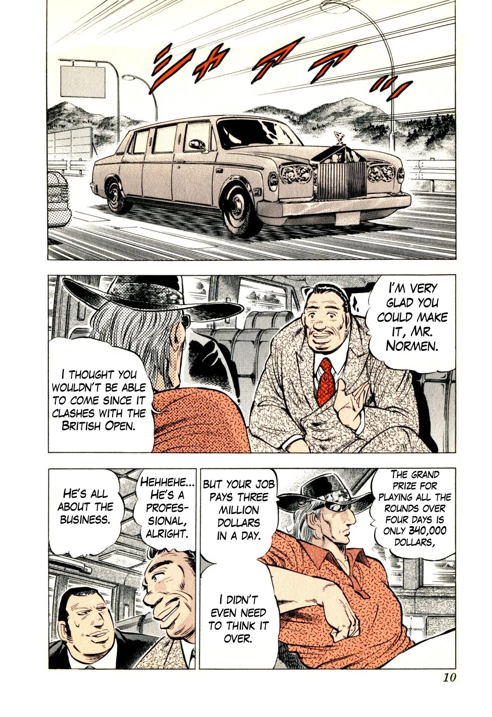 Seikimatsu Bakurouden Saga Chapter 32 page 9 - Chapter 32: Golf Betting, Part 4