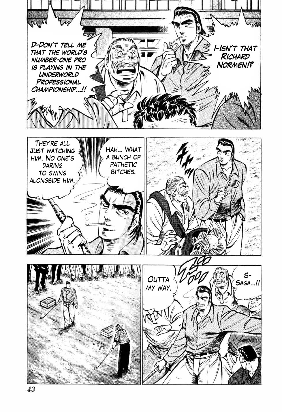 Seikimatsu Bakurouden Saga Chapter 33 page 15 - Chapter 33: Golf Betting, Part 5