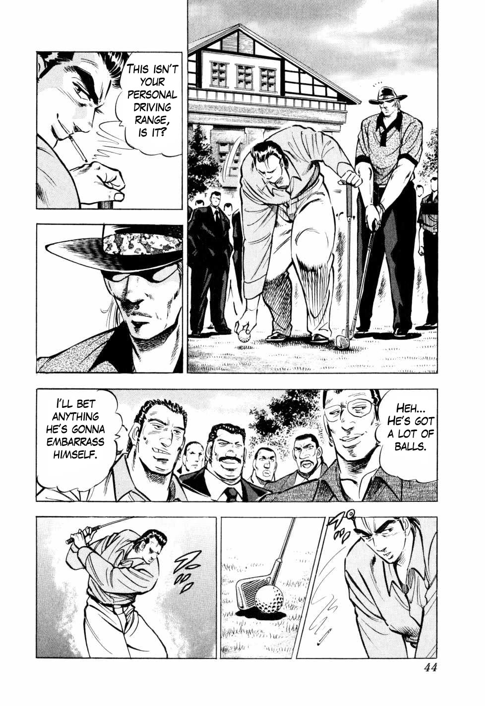 Seikimatsu Bakurouden Saga Chapter 33 page 16 - Chapter 33: Golf Betting, Part 5