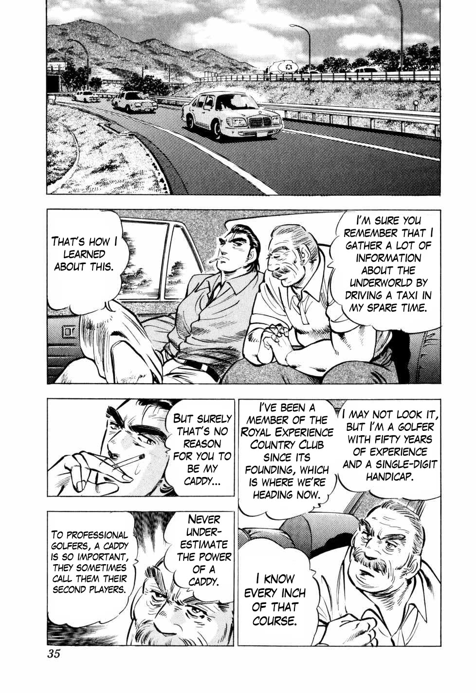 Seikimatsu Bakurouden Saga Chapter 33 page 7 - Chapter 33: Golf Betting, Part 5