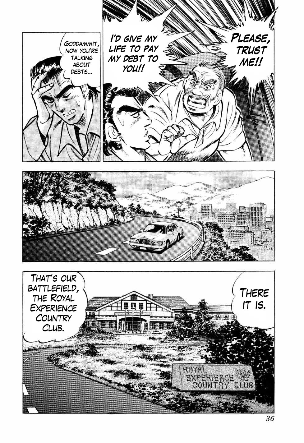 Seikimatsu Bakurouden Saga Chapter 33 page 8 - Chapter 33: Golf Betting, Part 5