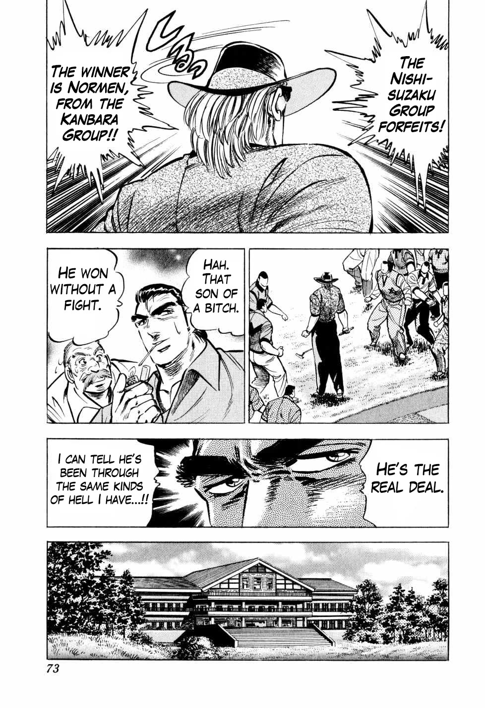 Seikimatsu Bakurouden Saga Chapter 34 page 18 - Chapter 34: Golf Betting, Part 6