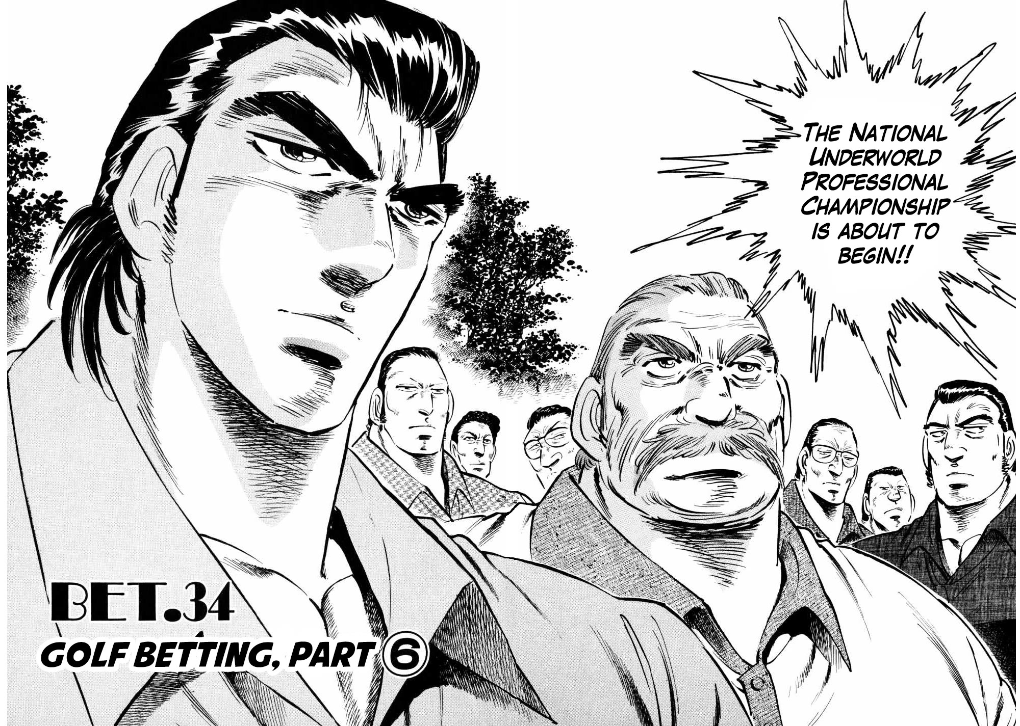 Seikimatsu Bakurouden Saga Chapter 34 page 2 - Chapter 34: Golf Betting, Part 6