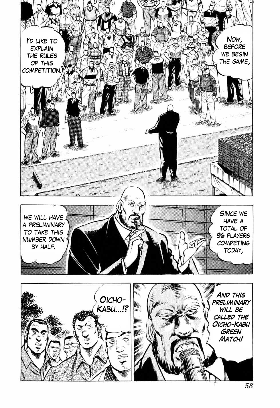 Seikimatsu Bakurouden Saga Chapter 34 page 3 - Chapter 34: Golf Betting, Part 6