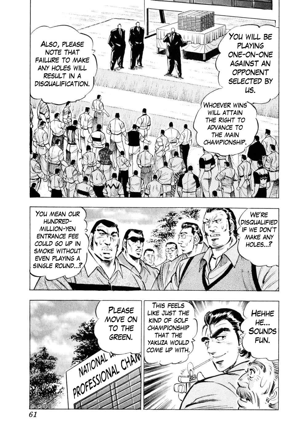 Seikimatsu Bakurouden Saga Chapter 34 page 6 - Chapter 34: Golf Betting, Part 6