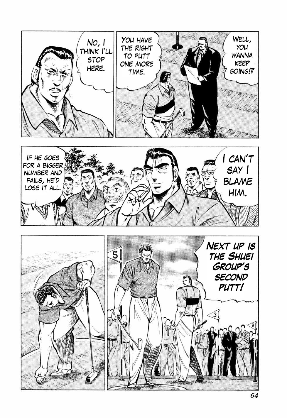 Seikimatsu Bakurouden Saga Chapter 34 page 9 - Chapter 34: Golf Betting, Part 6