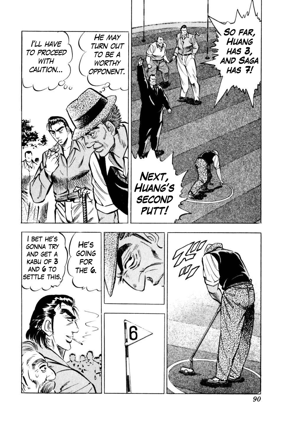 Seikimatsu Bakurouden Saga Chapter 35 page 10 - Chapter 35: Golf Betting, Part 7